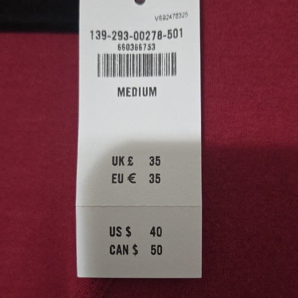 Abercrombie & Fitch Red Button Down Shirt - Picture 3 of 4